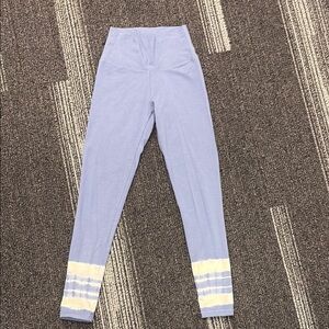 Women’s Aerie Blue and White Tie Dye Leggings. Size Small. Chill Play Move